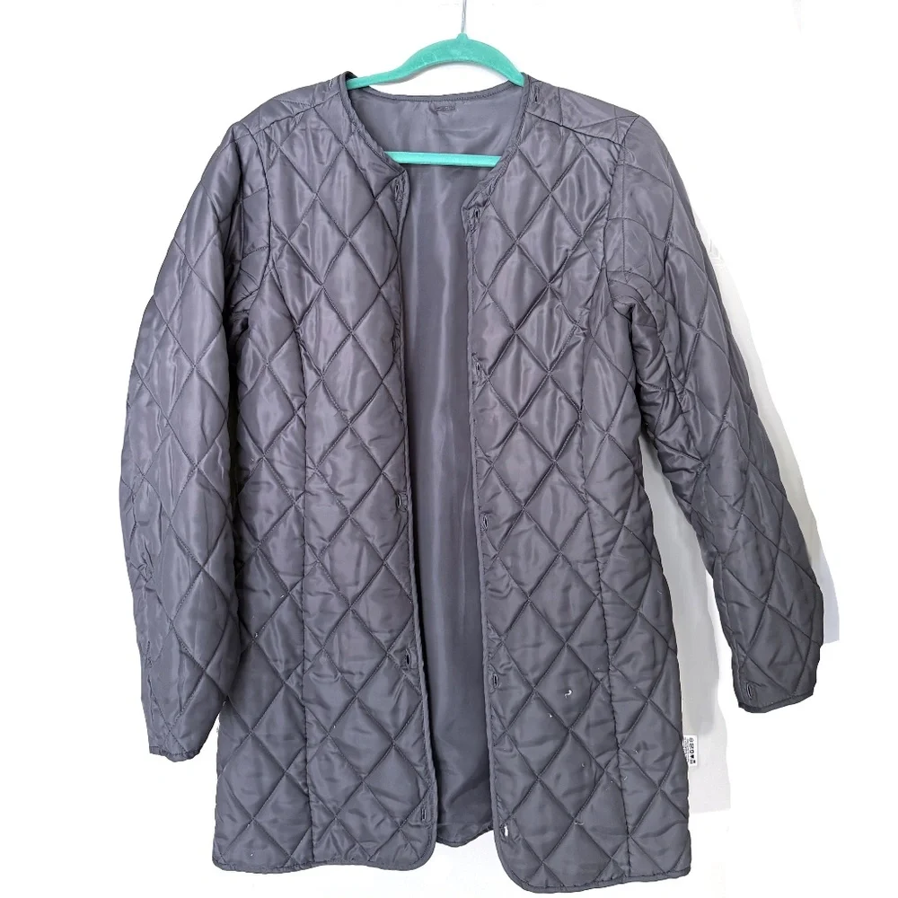 Eddie Bauer Women’s L Tall Purple 3-in-1 Jacket w/ Removable Liner - Picture 6 of 13